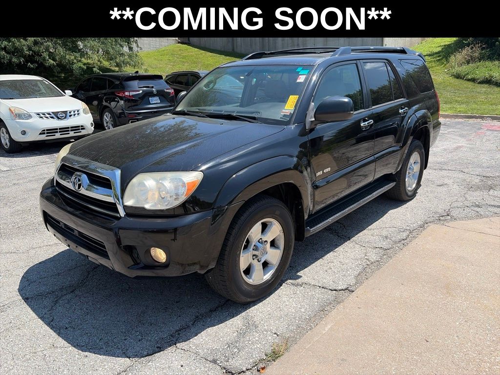 Black 2006 Toyota 4Runner SUV / Crossover Four-Wheel Drive 5-Speed Automatic Overdrive