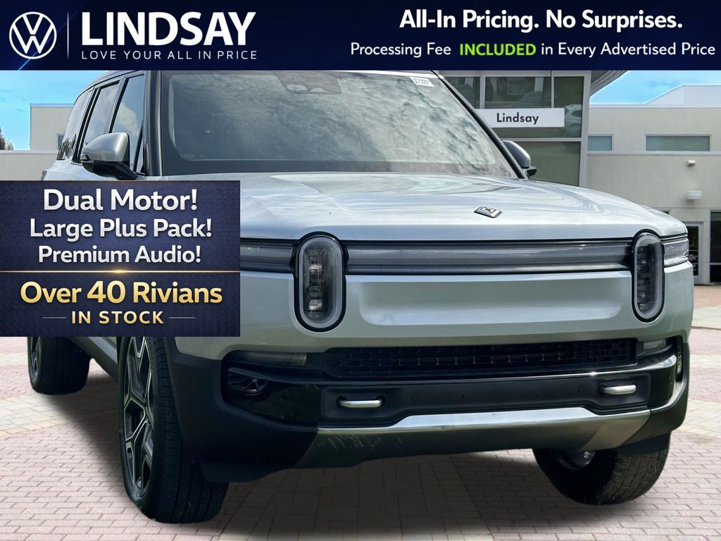 LA Silver 2025 Rivian R1S Adventure Dual Motor AWD SUV / Crossover All-Wheel Drive 1-Speed Automatic