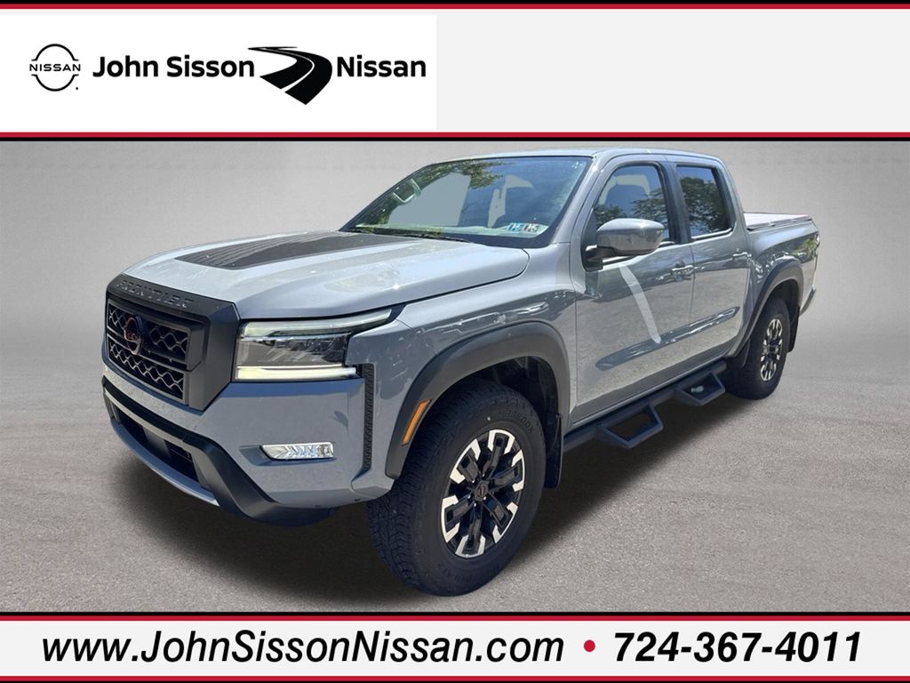 2023 Nissan Frontier PRO-4X Gray at John Sisson Motors