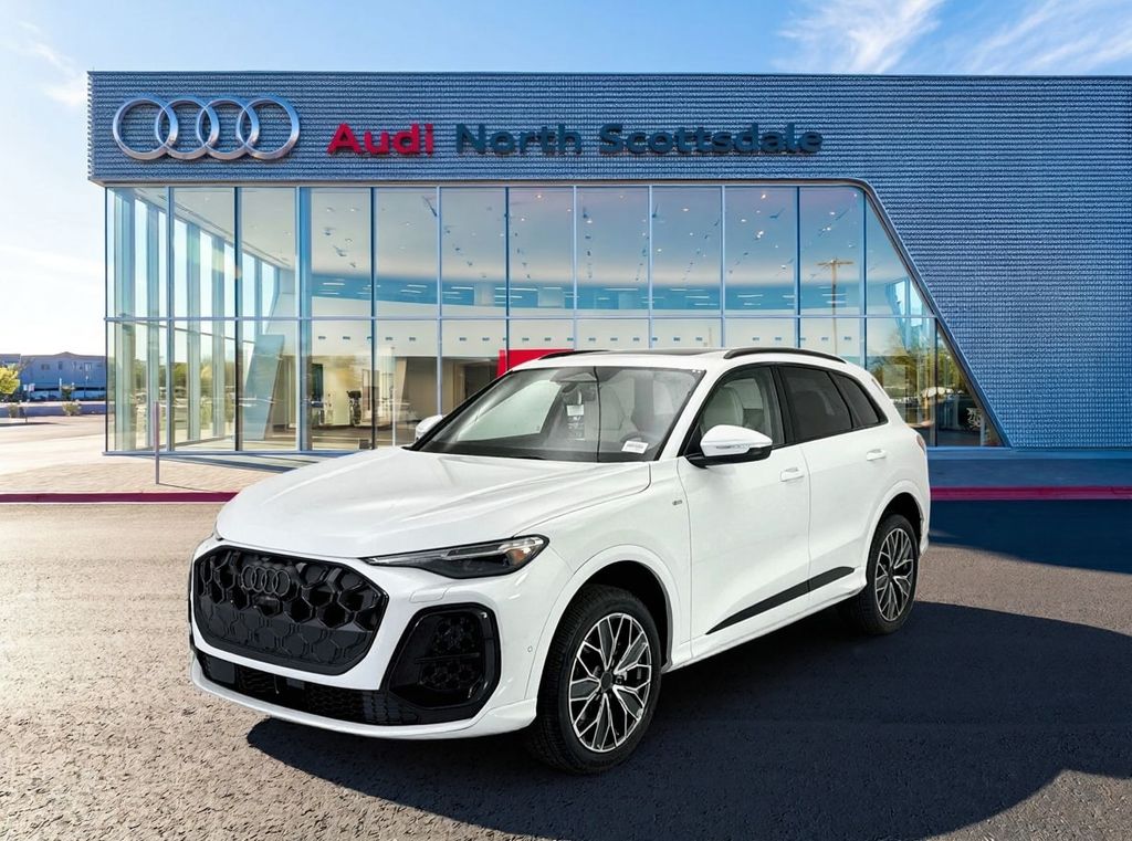 Glacier White Metallic 2026 Audi Q5 SUV / Crossover All-Wheel Drive 7-Speed Automatic