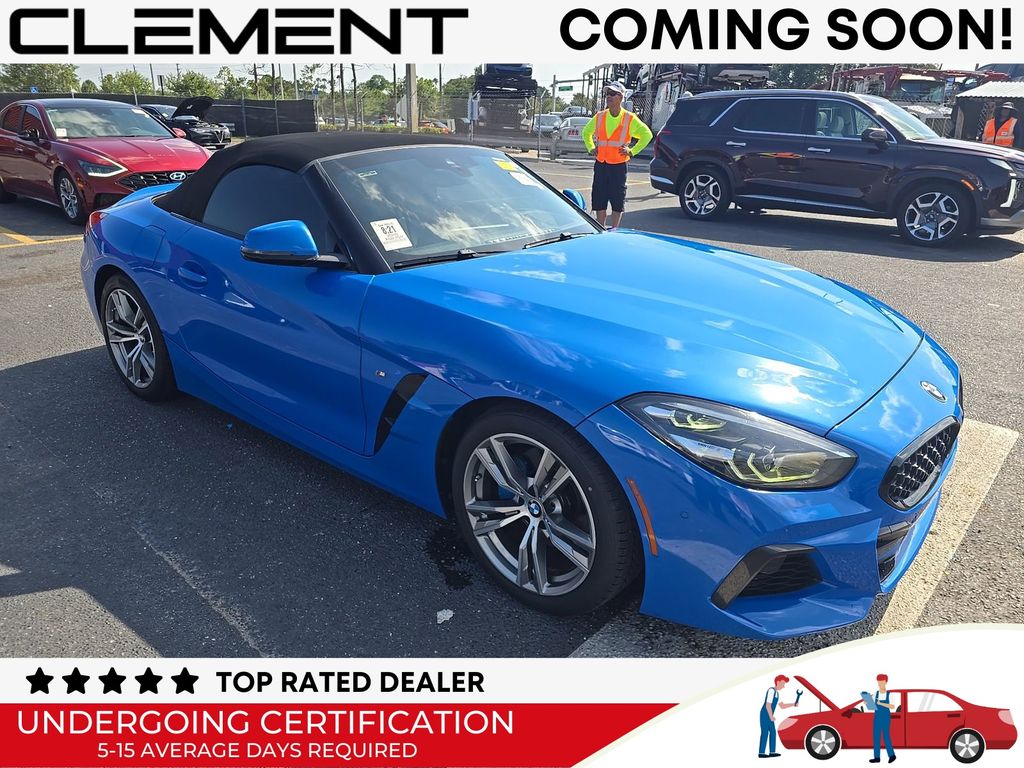 Misano Blue Metallic 2020 BMW Z4 Convertible Rear-Wheel Drive 8-Speed Automatic