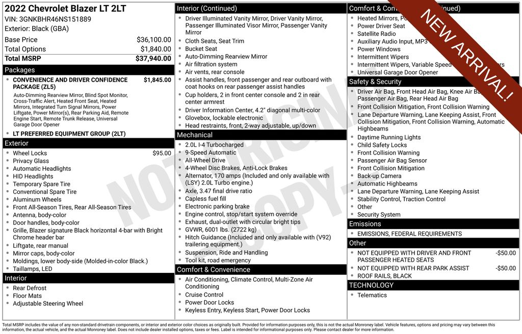 Used 2022 Chevrolet Blazer For Sale in Fort Wayne, IN