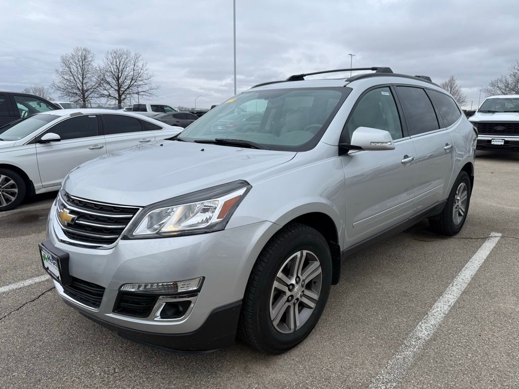 Certified Used 2017 Silver Chevrolet 2LT image 2