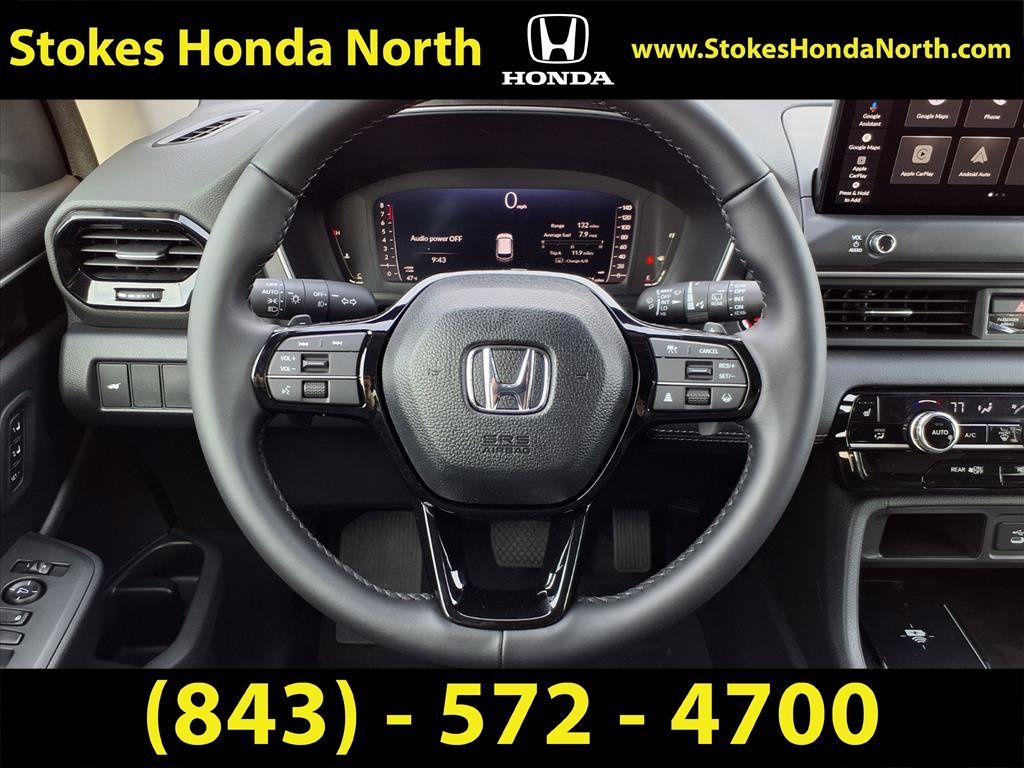 2026 Honda Pilot EX-L Black at Stokes Honda North