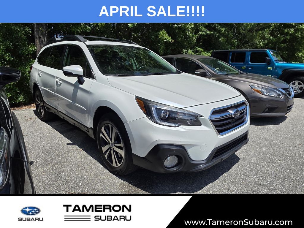 Crystal White Pearl 2019 Subaru Outback 3.6R Limited AWD Wagon All-Wheel Drive Continuously Variable Transmission