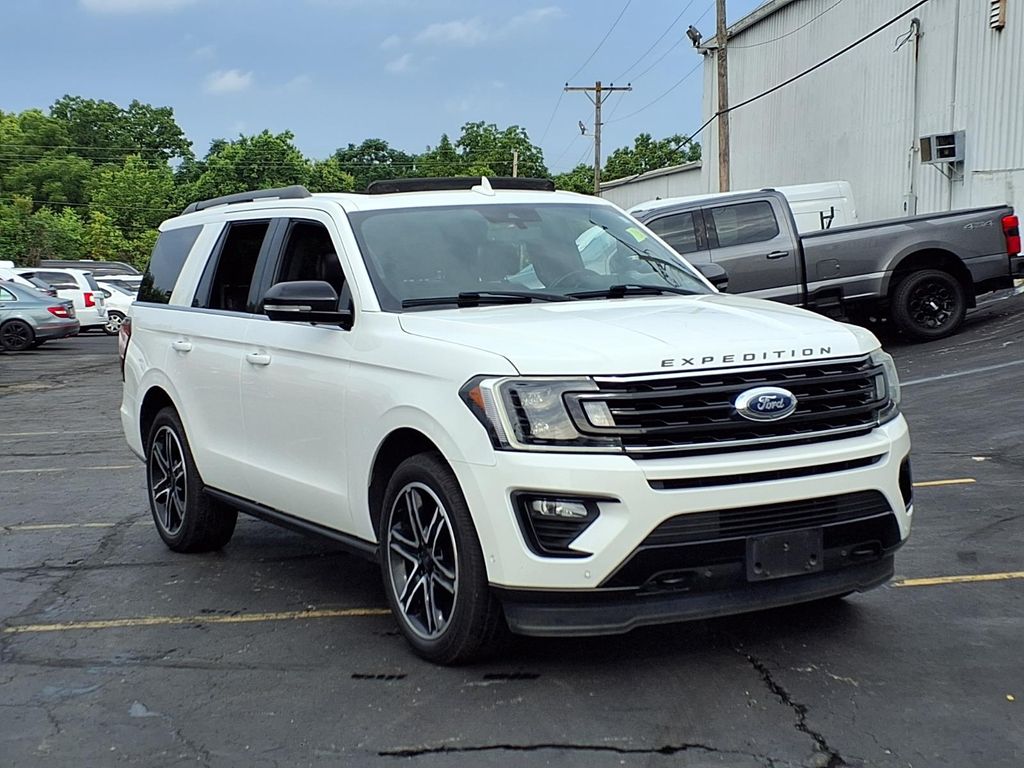 Star White Metallic Tri-Coat 2020 Ford Expedition SUV / Crossover Four-Wheel Drive Automatic
