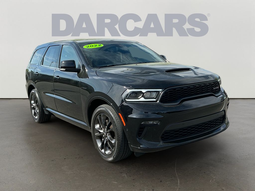 DB Black Crystal Clearcoat 2022 Dodge Durango R/T AWD SUV / Crossover All-Wheel Drive 8-Speed Automatic