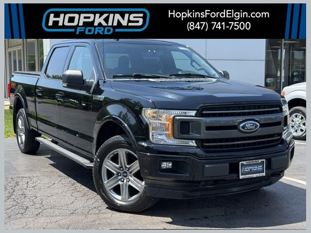 Shadow Black 2018 Ford F-150 Pickup Truck Four-Wheel Drive Automatic