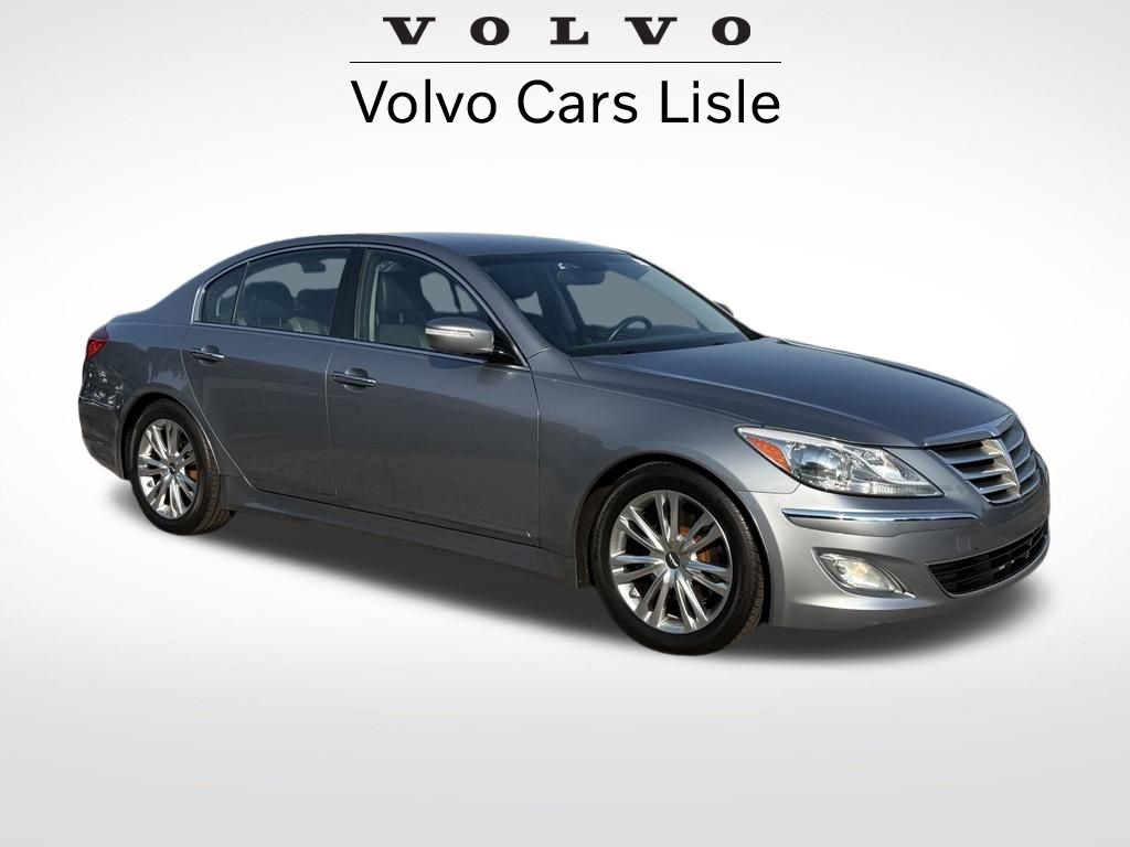 Gray 2014 Hyundai Genesis Sedan 8-Speed Automatic