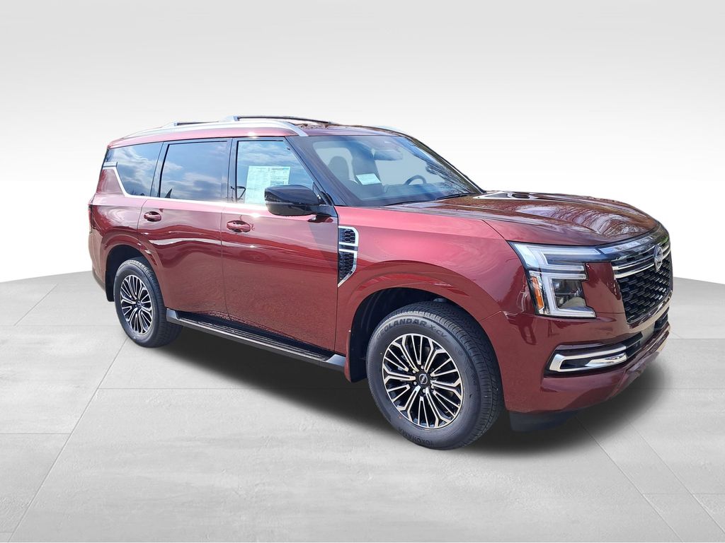 2026 Nissan Armada SL Red at John Sisson Motors