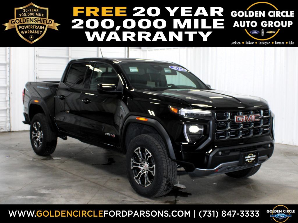Onyx Black 2024 GMC Canyon Pickup Truck Four-Wheel Drive 8-Speed Automatic