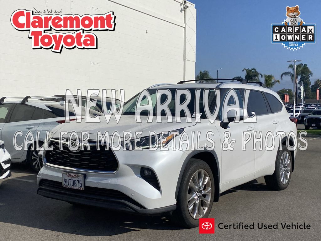Pearl 2023 Toyota Highlander SUV / Crossover Front-Wheel Drive 8-Speed Automatic