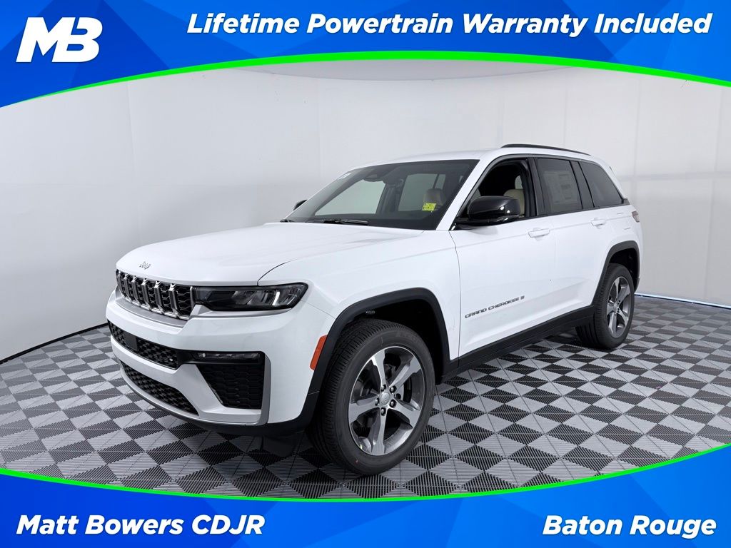 Bright White Clearcoat 2026 Jeep Grand Cherokee SUV / Crossover 4X2 8-Speed Automatic