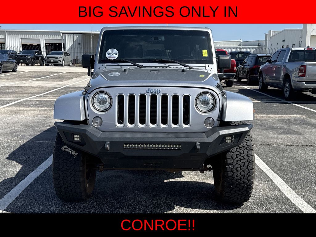 2017 Jeep Wrangler Unlimited Sahara Silver at Community Toyota