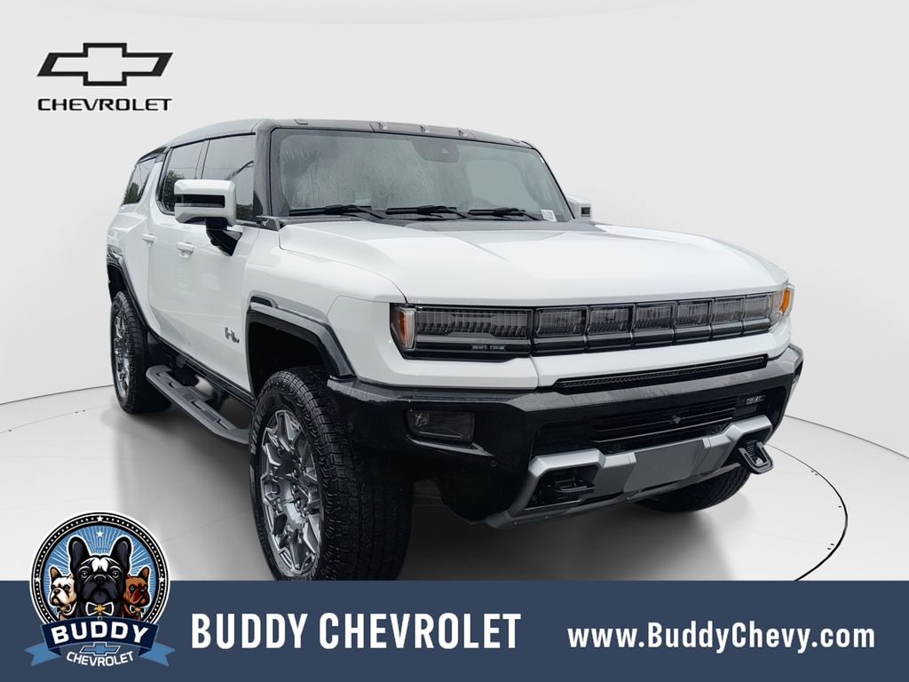 Interstellar White 2024 GMC Hummer EV SUV SUV / Crossover All-Wheel Drive 1-Speed Automatic
