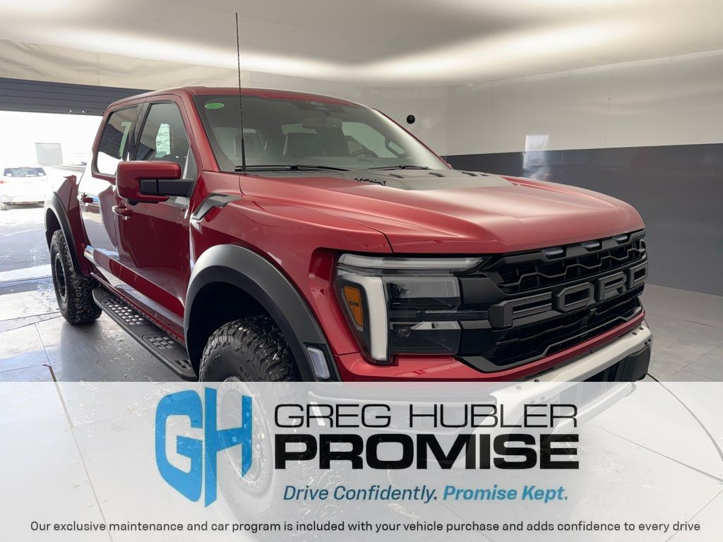 Rapid Red Metallic Tinted Clearcoat 2025 Ford F-150 Pickup Truck Four-Wheel Drive Automatic