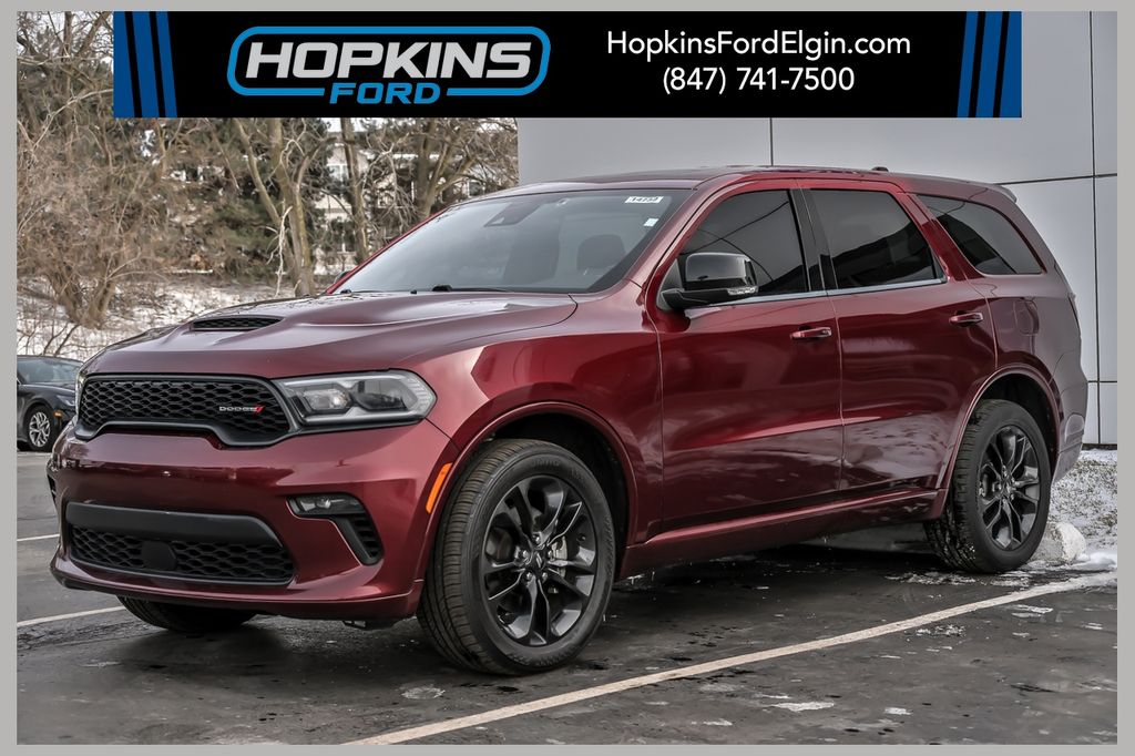 Octane Red Pearlcoat 2022 Dodge Durango GT Plus AWD SUV / Crossover All-Wheel Drive 8-Speed Automatic