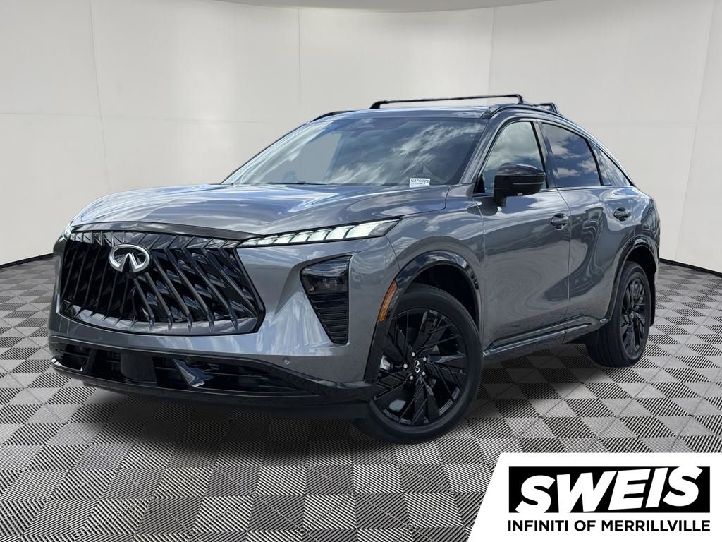Gray (Graphite Shadow) 2027 INFINITI QX65 SUV / Crossover All-Wheel Drive 9-Speed Automatic