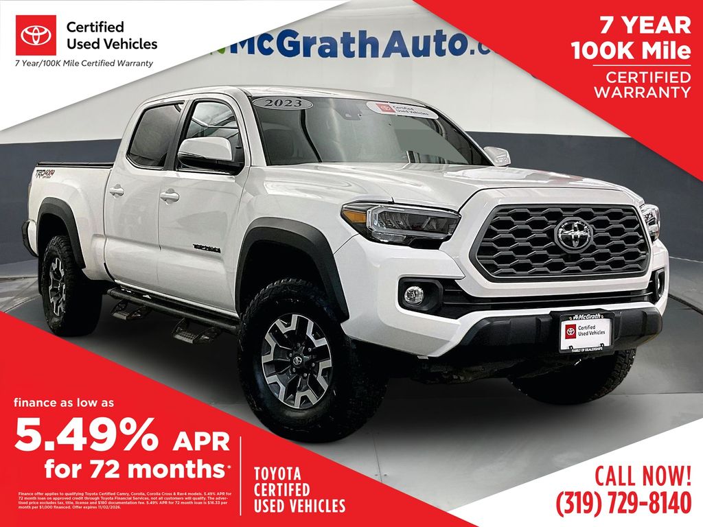 Ice 2023 Toyota Tacoma Pickup Truck Four-Wheel Drive 6-Speed Automatic