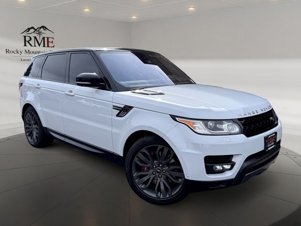 Yulong White 2016 Land Rover Range Rover Sport SUV / Crossover All-Wheel Drive 8-Speed Automatic