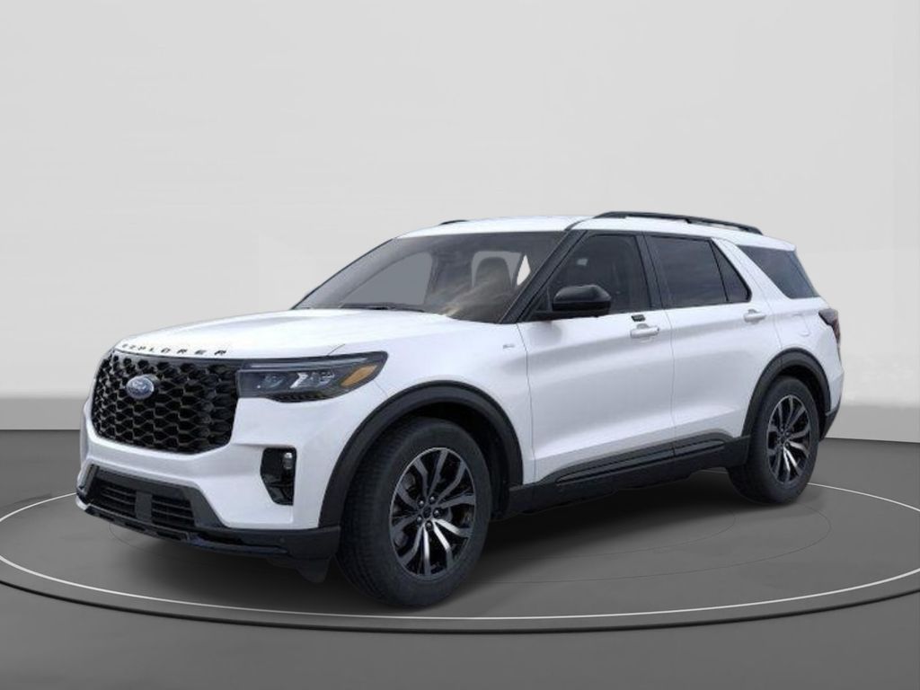 White 2026 Ford Explorer ST-Line RWD SUV / Crossover Rear-Wheel Drive Automatic