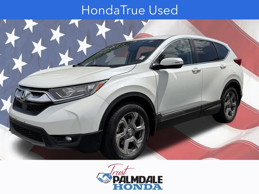 White Diamond Pearl 2018 Honda CR-V EX-L FWD SUV / Crossover Front-Wheel Drive Continuously Variable Transmission