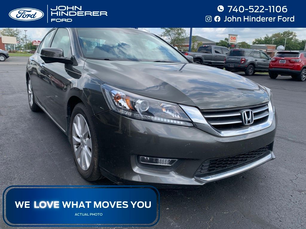 Hematite Metallic 2013 Honda Accord Sedan Front-Wheel Drive Continuously Variable Transmission