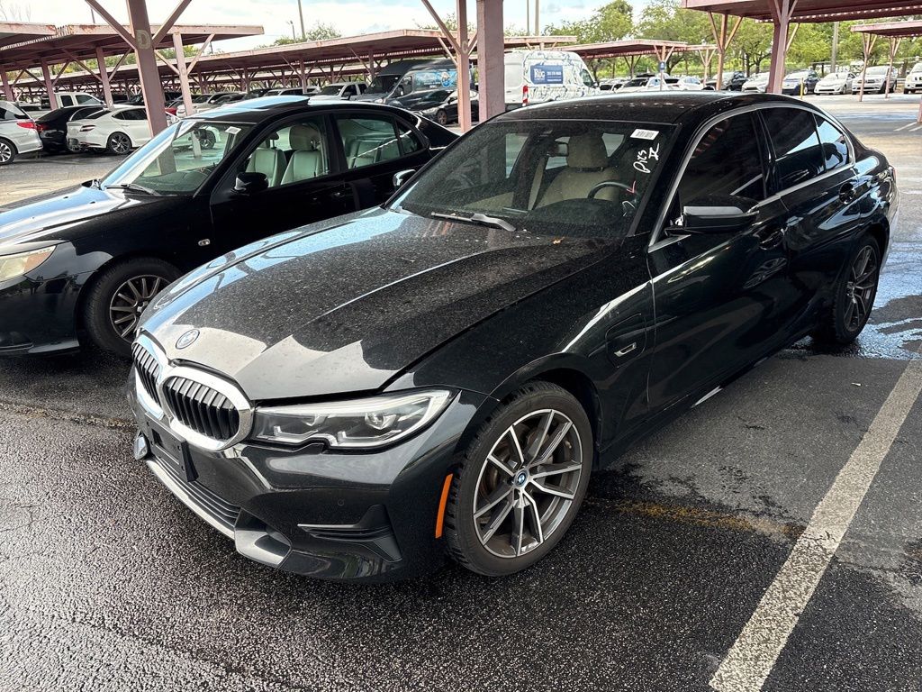 Black Sapphire Metallic 2022 BMW 3 Series Sedan Rear-Wheel Drive 8-Speed Automatic