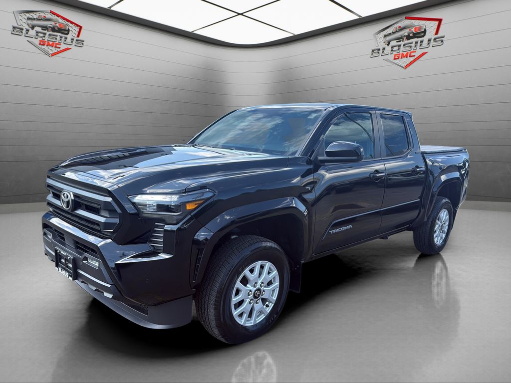 Black 2024 Toyota Tacoma Pickup Truck Four-Wheel Drive 8-Speed Automatic