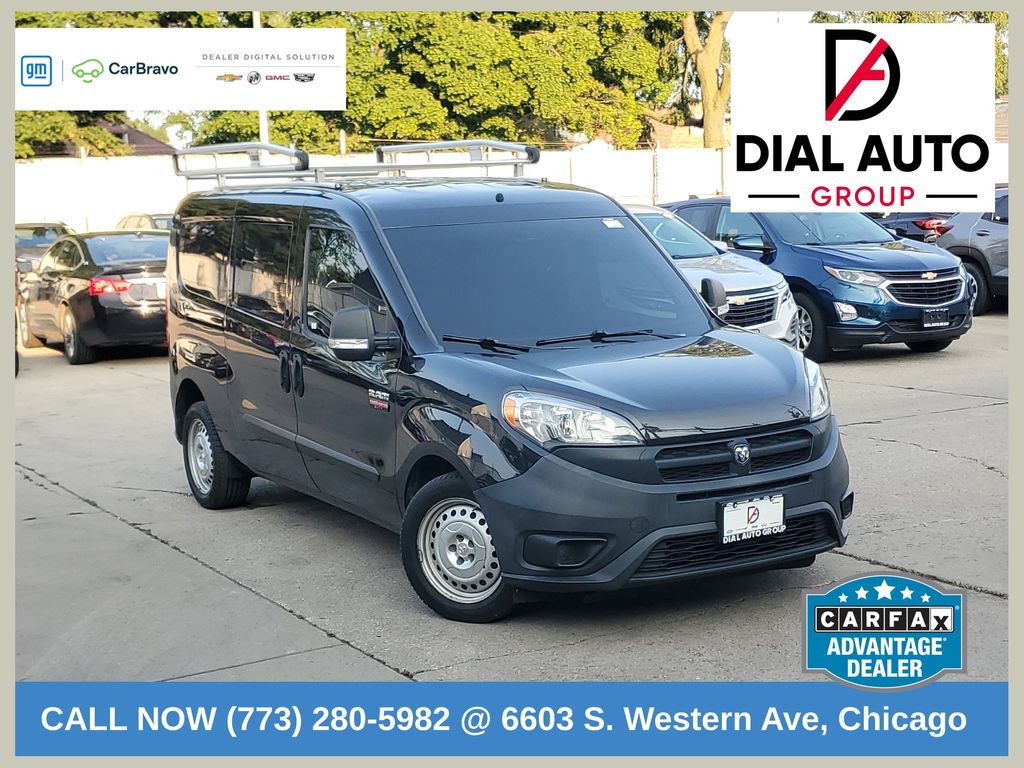 Black Metallic 2018 RAM ProMaster City Van Front-Wheel Drive 9-Speed Automatic