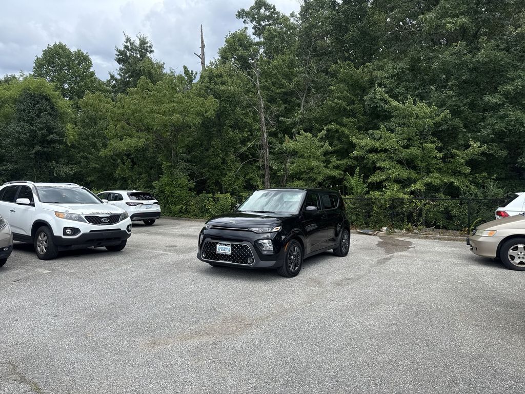 Cherry Black 2021 Kia Soul SUV / Crossover Front-Wheel Drive Continuously Variable Transmission