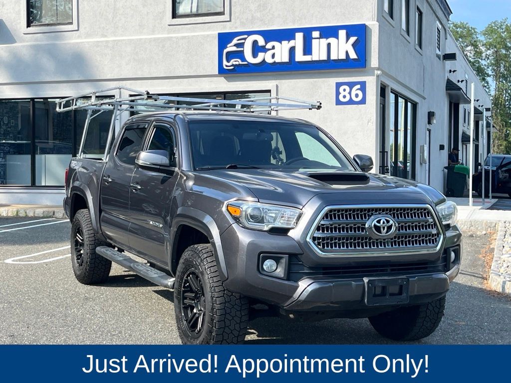 Magnetic Gray Metallic 2017 Toyota Tacoma Pickup Truck Four-Wheel Drive 6-Speed Manual