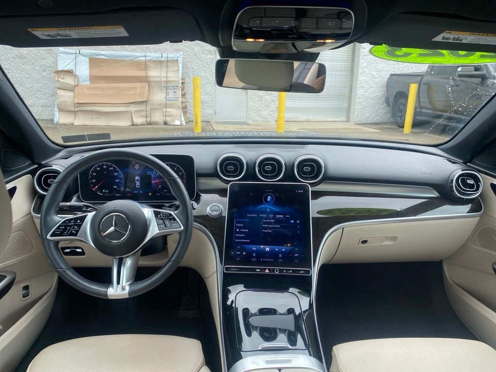 2023 Mercedes-Benz C-Class C 300 Black at John Sisson Motors