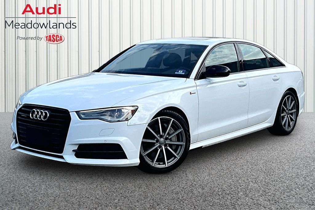 Ibis White 2018 Audi A6 Sedan  8-Speed Automatic