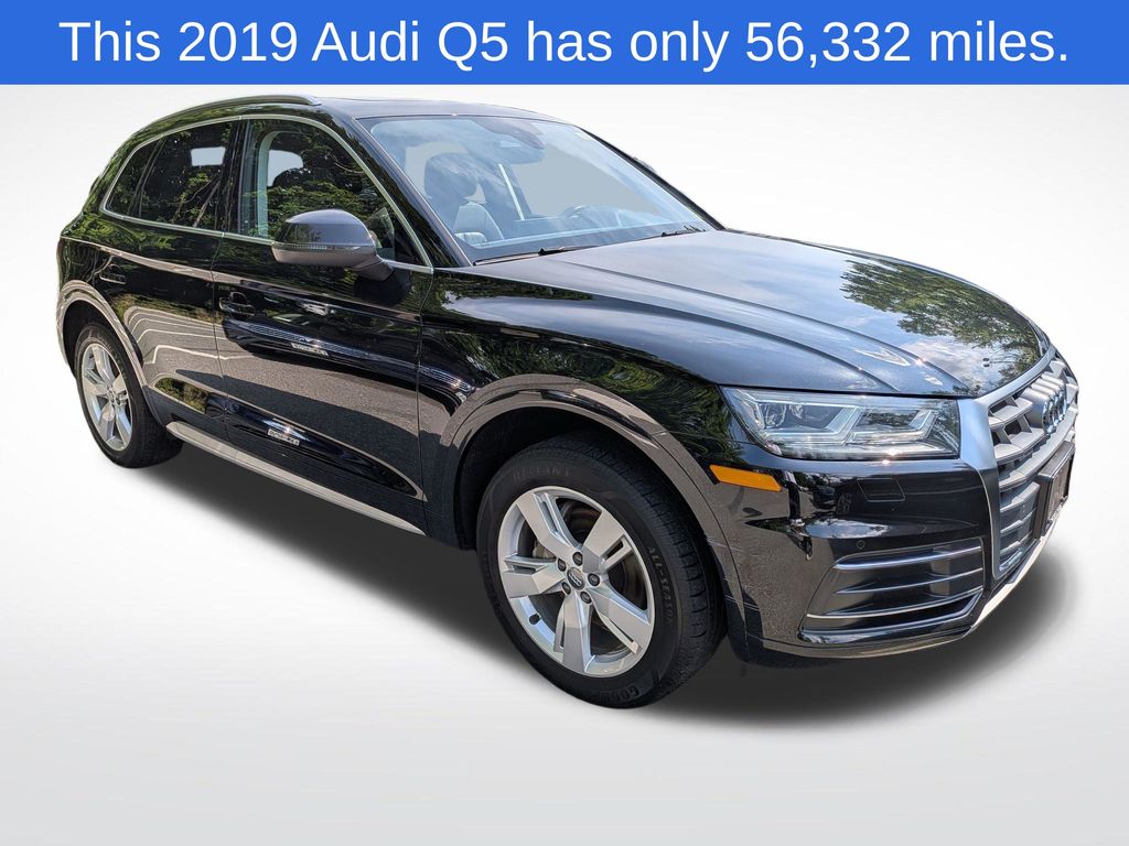 Mythos Black Metallic 2019 Audi Q5 SUV / Crossover All-Wheel Drive 7-Speed Automatic