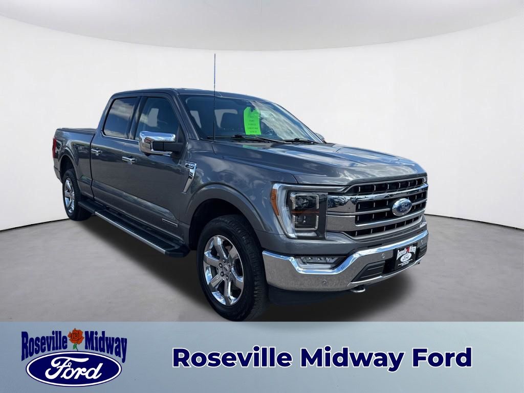 Gray Metallic 2023 Ford F-150 Pickup Truck Four-Wheel Drive Automatic