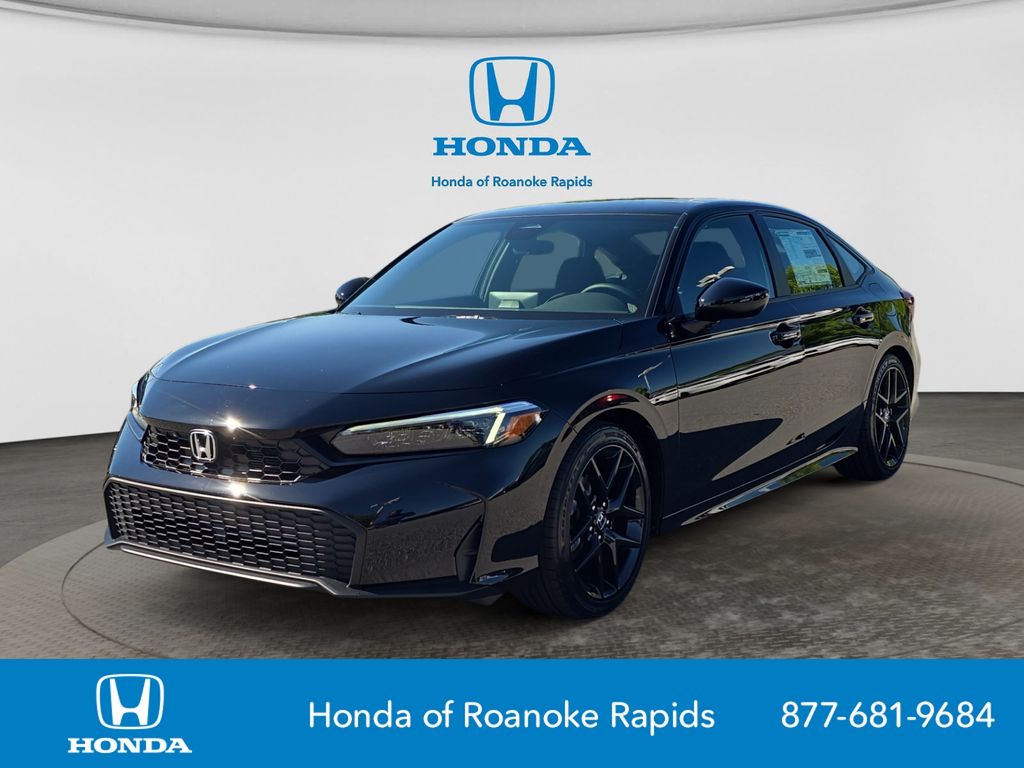 Blue Lagoon Pearl 2026 Honda Civic Sedan Front-Wheel Drive Continuously Variable Transmission