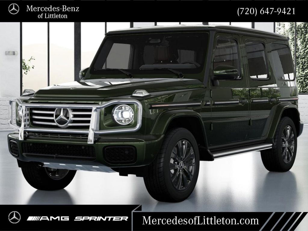 Green (Olive) 2026 Mercedes-Benz G-Class G 550 4MATIC SUV / Crossover All-Wheel Drive 9-Speed Automatic