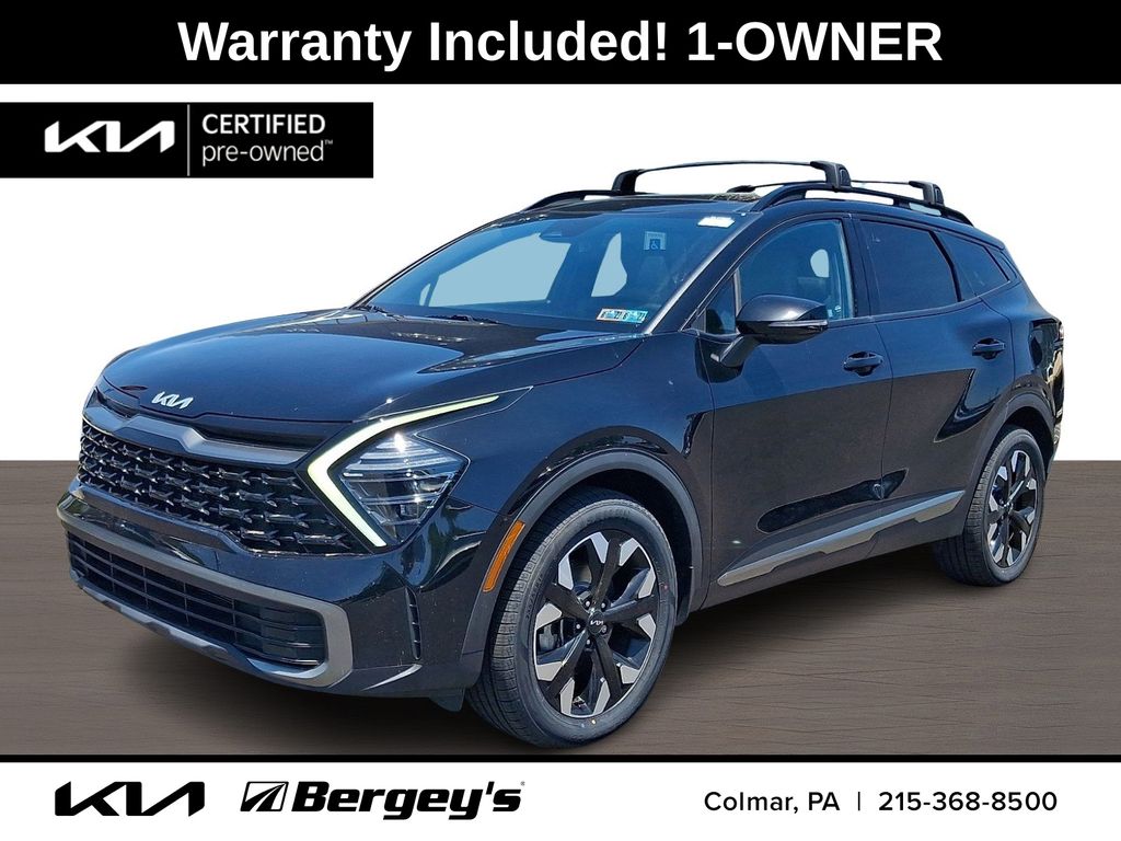 Ebony Black 2024 Kia Sportage SUV / Crossover All-Wheel Drive 8-Speed Automatic