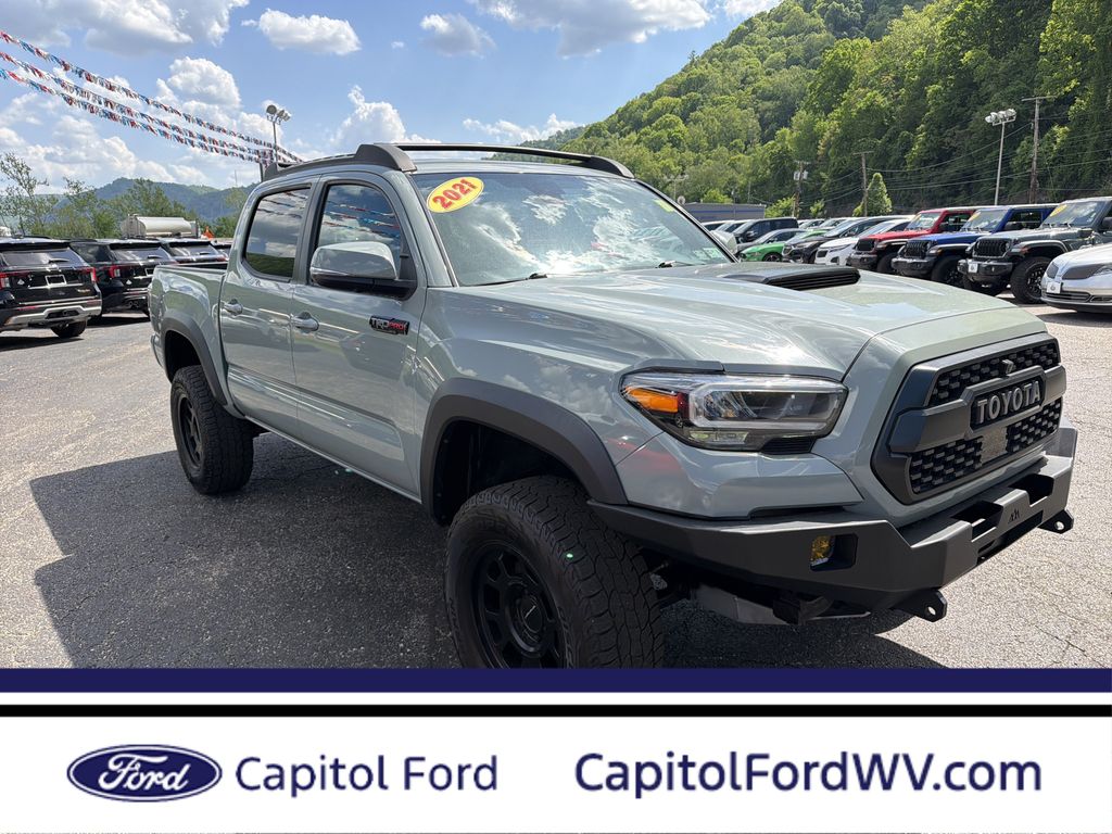 Lunar 2021 Toyota Tacoma TRD Pro Double Cab 4WD Pickup Truck Four-Wheel Drive 6-Speed Manual