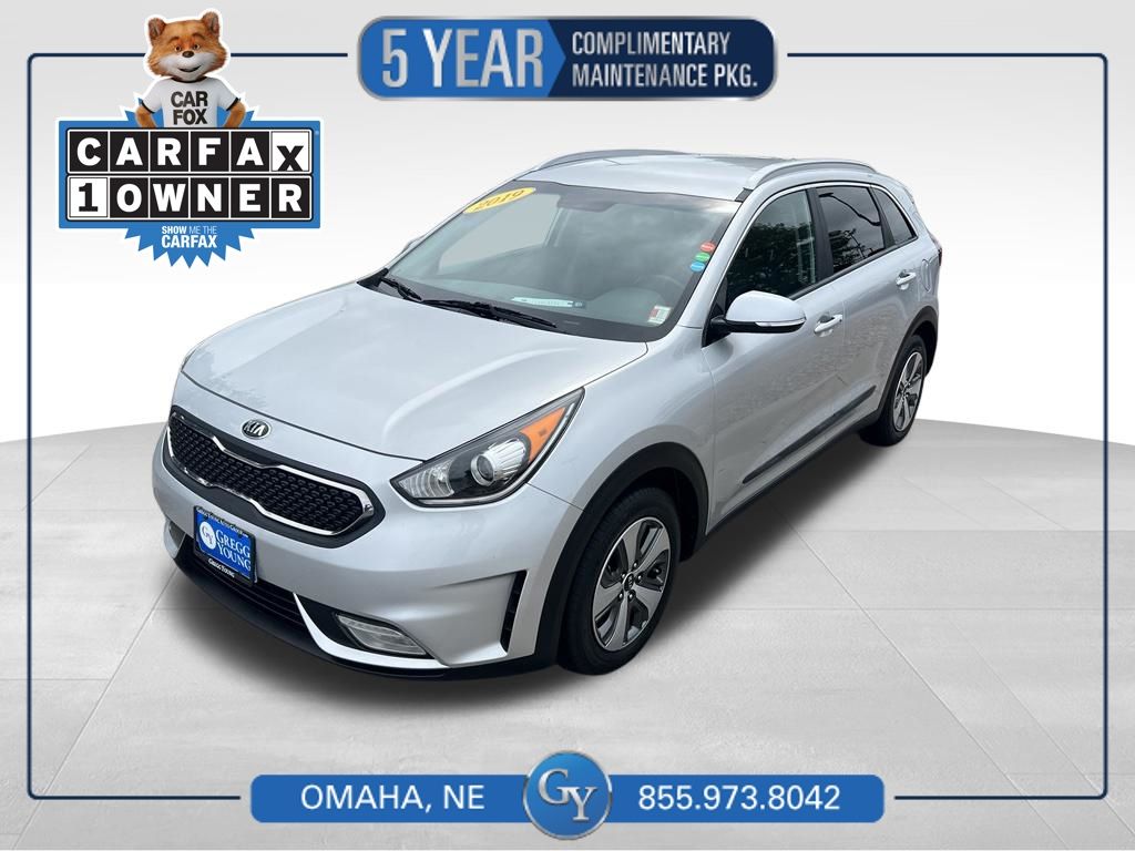 Silky Silver 2019 Kia Niro SUV / Crossover Front-Wheel Drive 6-Speed Dual Clutch
