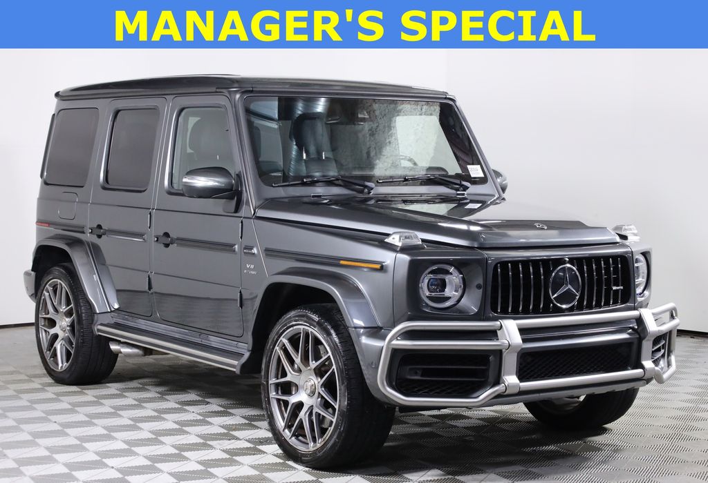 Gray (designo Graphite Metallic) 2021 Mercedes-Benz G-Class AMG G 63 4MATIC SUV / Crossover All-Wheel Drive 9-Speed Automatic