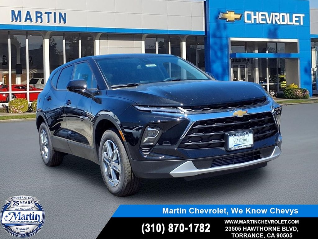 Black 2026 Chevrolet Blazer SUV / Crossover 9-Speed Automatic Overdrive