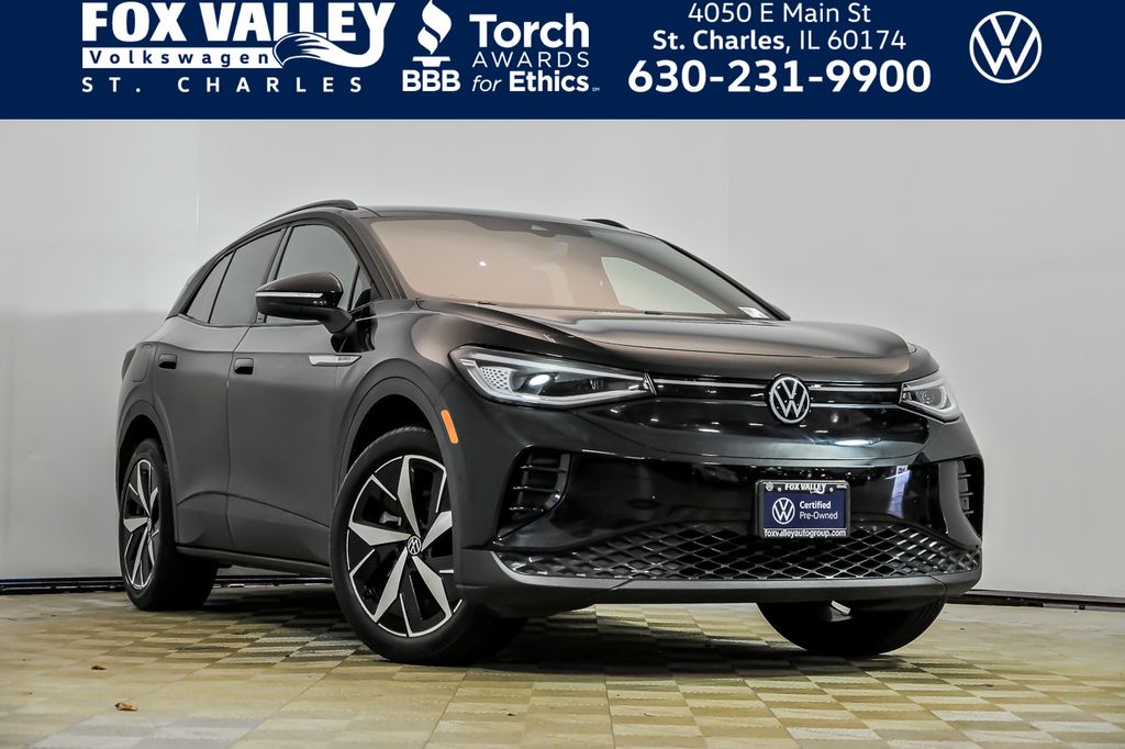 Deep Black 2023 Volkswagen ID.4 Pro S AWD SUV / Crossover All-Wheel Drive Automatic
