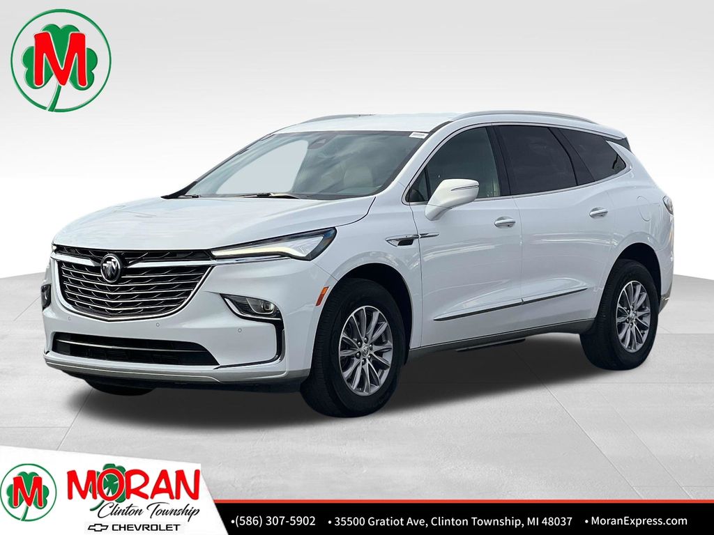 Summit White 2024 Buick Enclave Essence FWD SUV / Crossover Front-Wheel Drive 9-Speed Automatic