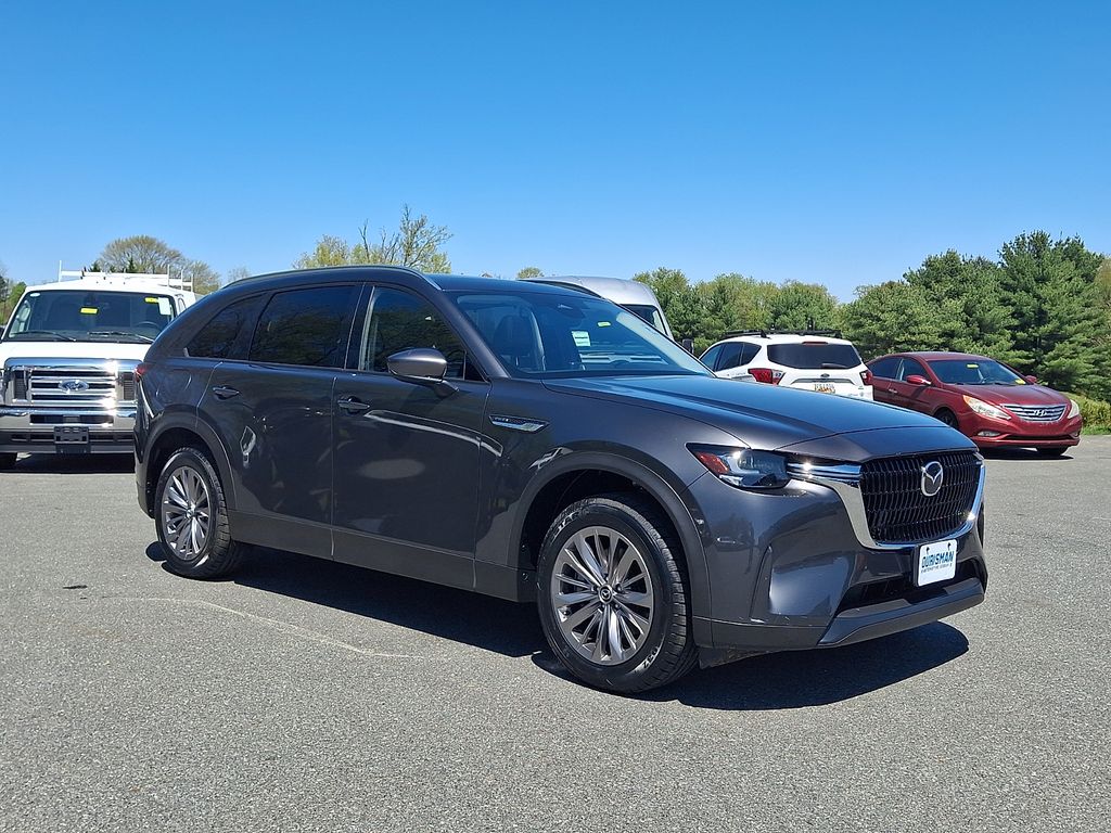 Machine Gray Metallic 2024 Mazda CX-90 PHEV Preferred AWD SUV / Crossover All-Wheel Drive 8-Speed Automatic