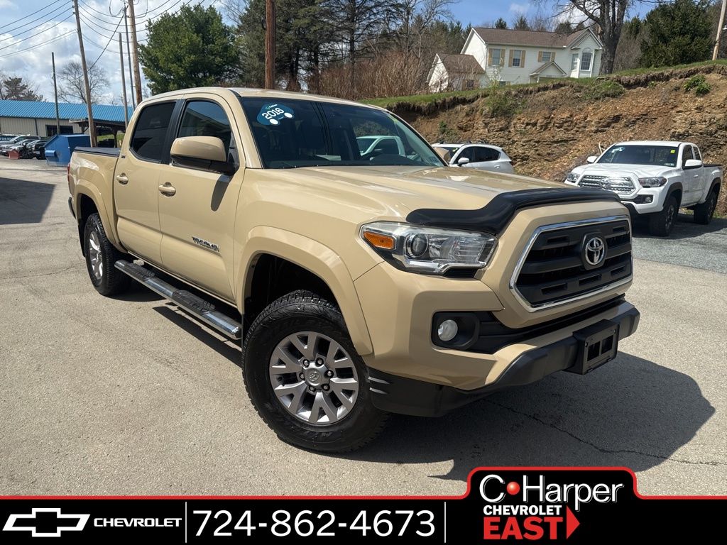 Quicksand 2016 Toyota Tacoma Double Cab V6 SR5 4WD Pickup Truck Four-Wheel Drive 6-Speed Automatic