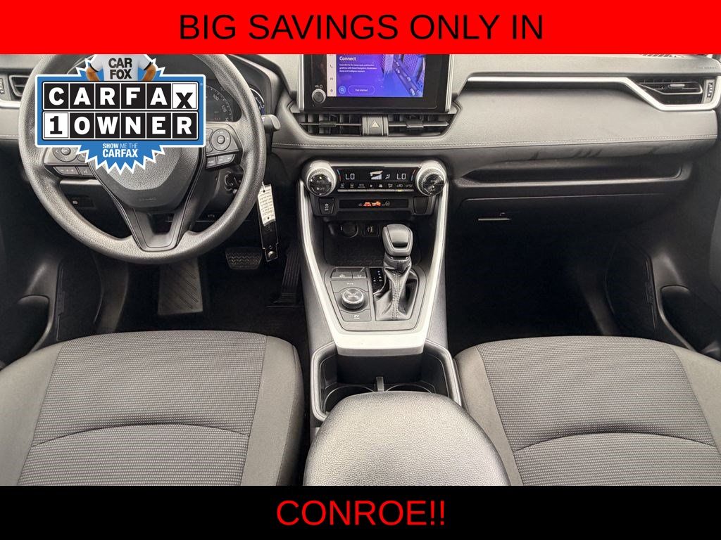 2024 Toyota RAV4 Hybrid LE White at Don McGill Toyota
