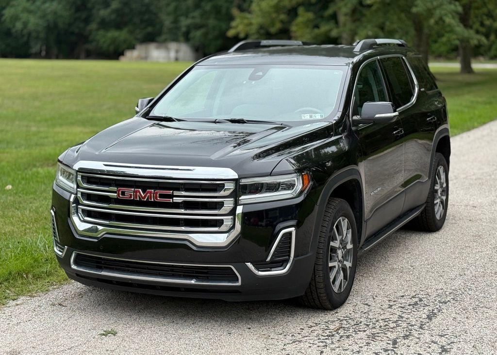 Black (Ebony Twilight Metallic) 2023 GMC Acadia SUV / Crossover Four-Wheel Drive 9-Speed Automatic