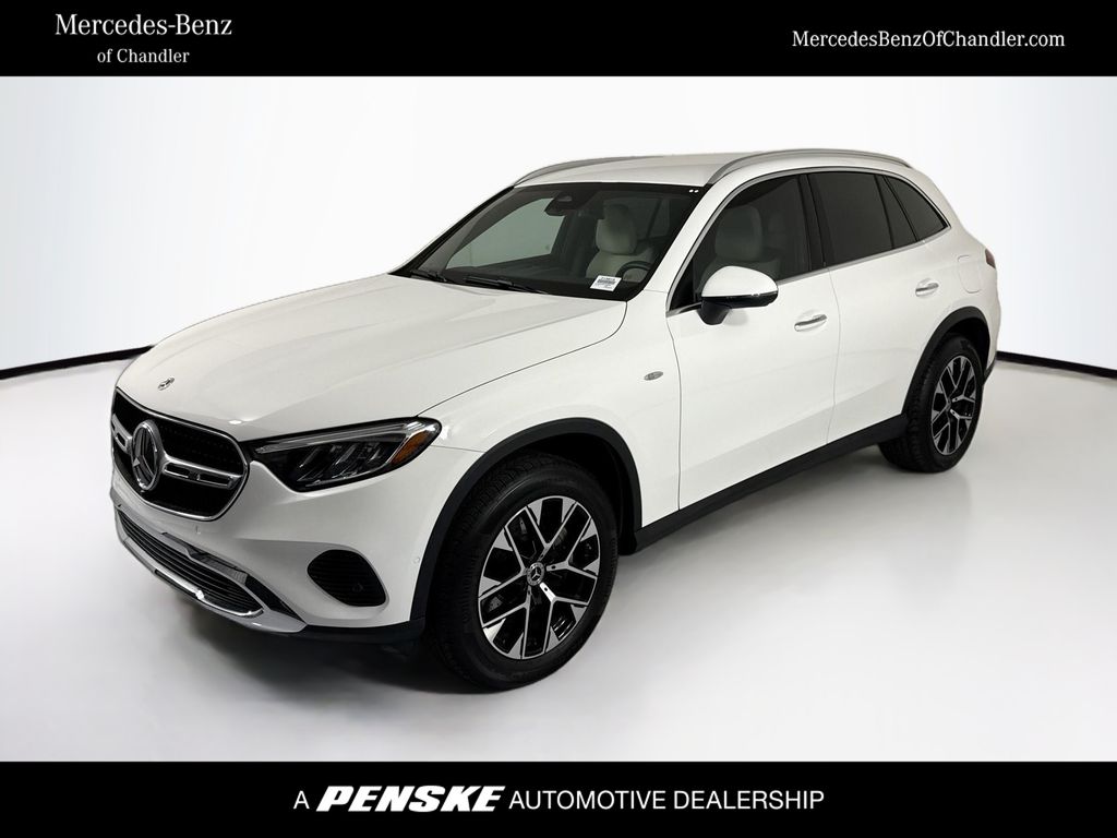 Polar White 2025 Mercedes-Benz GLC SUV / Crossover All-Wheel Drive 9-Speed Automatic
